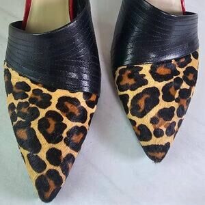 Nine West Leopard Pumps- Women's Size 9.5- Estimated Retail- $110